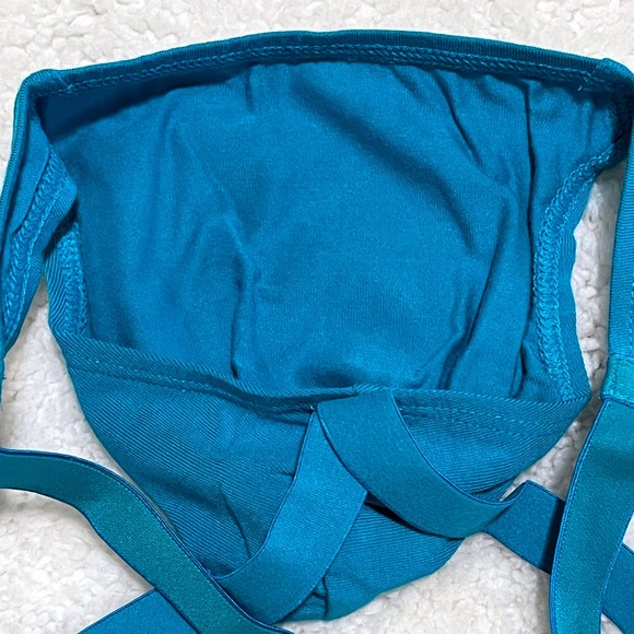 Andrew Christian No-Show Ultra Low Rise Jock Teal Size S (28-31) #93423 NWT - Picture 10 of 12